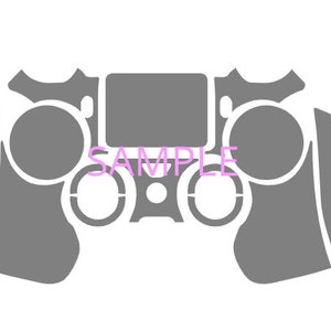 Ps4 Slim Skin Template Etsy