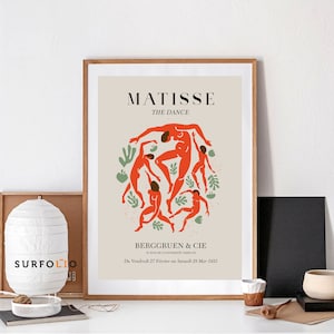 Matisse Dance Matisse La Danse Henri Dance Poster Matisse Art Dance Matisse Cutout Henri Matisse Print Matisse Exhibition Matisse Paper Cut