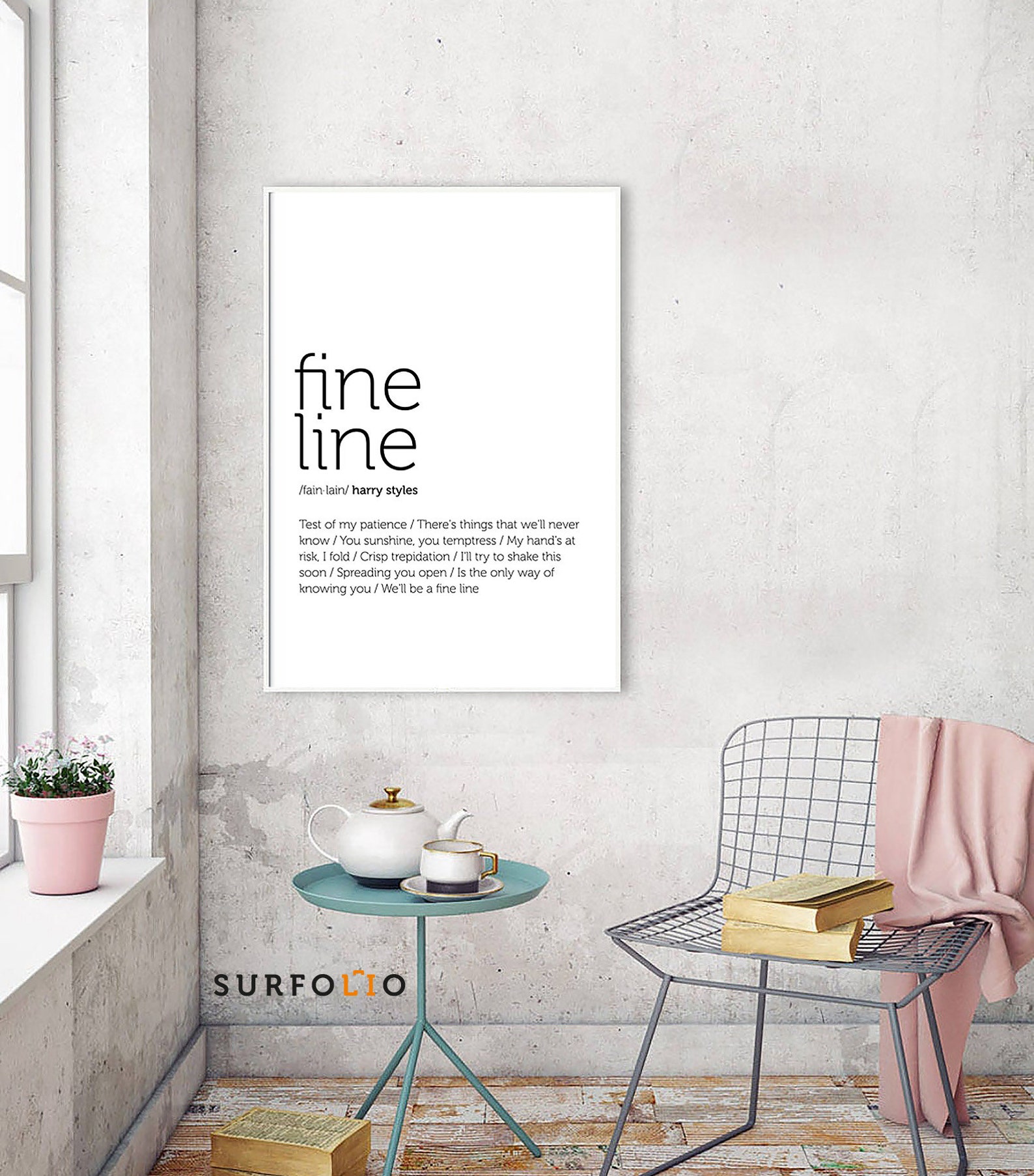 Fine Line Lyrics Harry Styles Poster Harry Styles Quotes Etsy