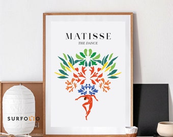 Matisse Dance Matisse La Danse Henri Dance Poster Matisse Art Dance Matisse Cutout Henri Matisse Print Matisse Exhibition Matisse Paper Cut