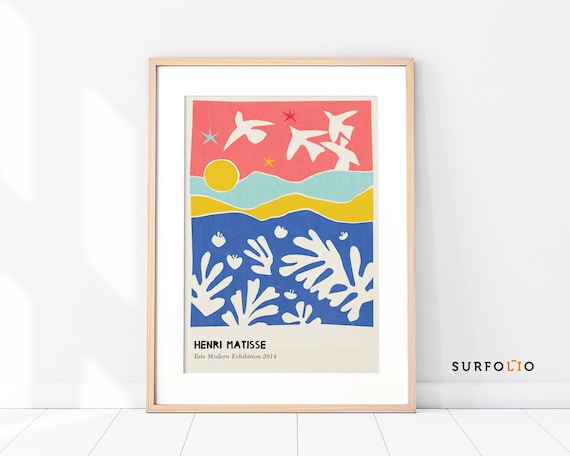 Matisse Cutout Henri Matisse Print Matisse Exhibition Papiers - Etsy