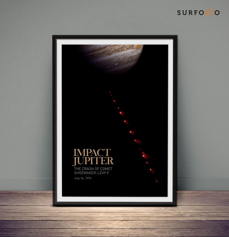 Jupiter Print Jupiter Poster Space Poster Etsy