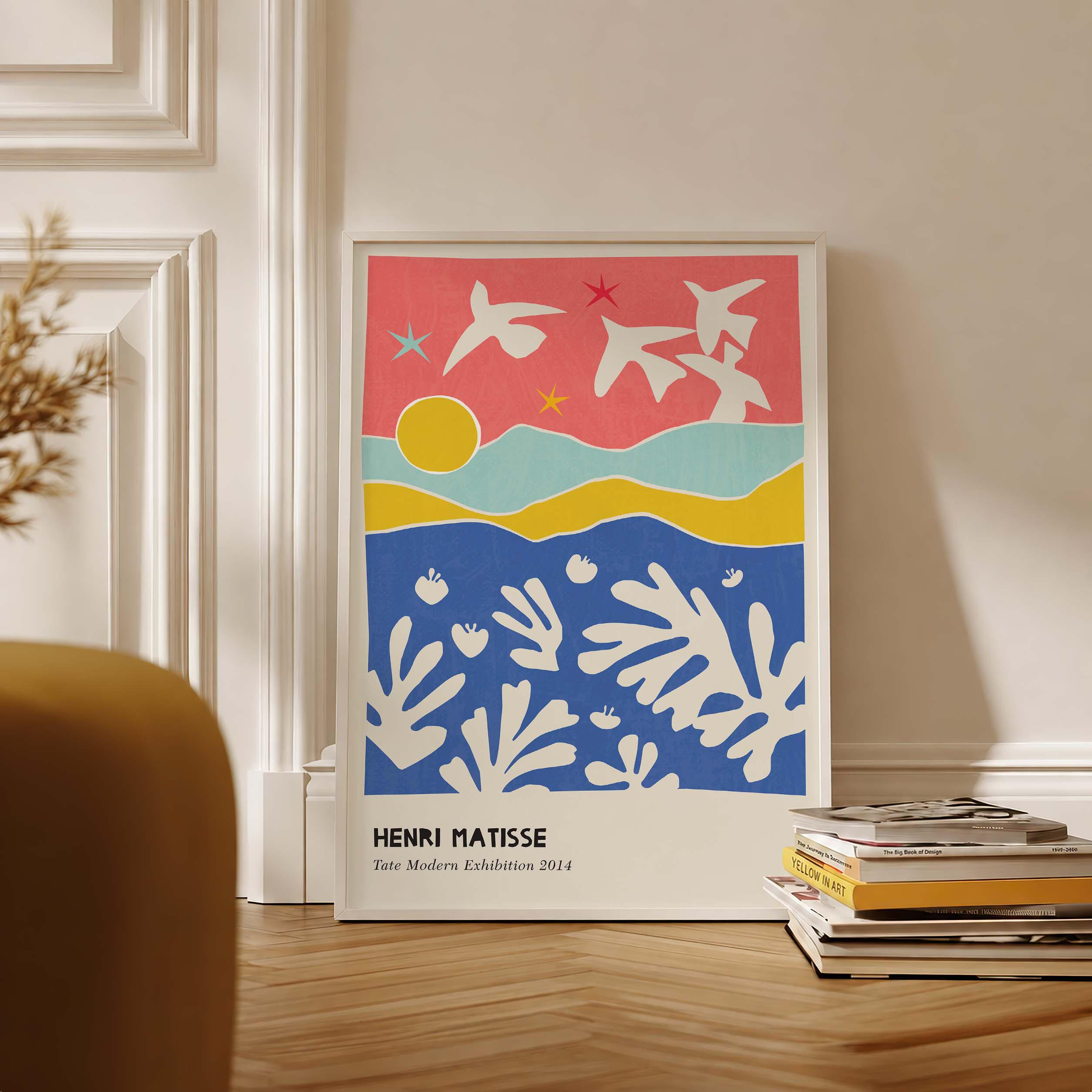 Matisse Cutout Print | Henri Matisse Exhibition Poster (digital