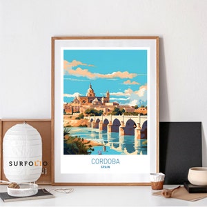 Cordoba Spain Cordoba Travel Print Wall Art Cordoba Cordoba Wall Hanging Spain Wall Hanging Home Décor Cordoba Art Lovers Spain Gift Cordoba