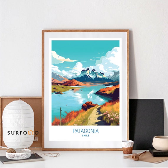 Patagonia Chile Patagonia Travel Wall Art Patagonia Patagonia Wall