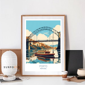Porto Portugal Porto Travel Print Portugal Travel Print Wall Art Funchal Wall Art Porto Wall Art Portugal Home Décor Porto Porto Gift