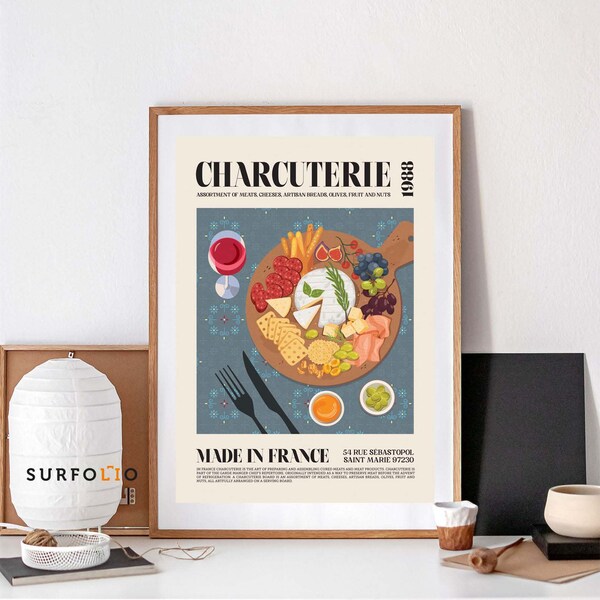 French Kitchen Art Etsy