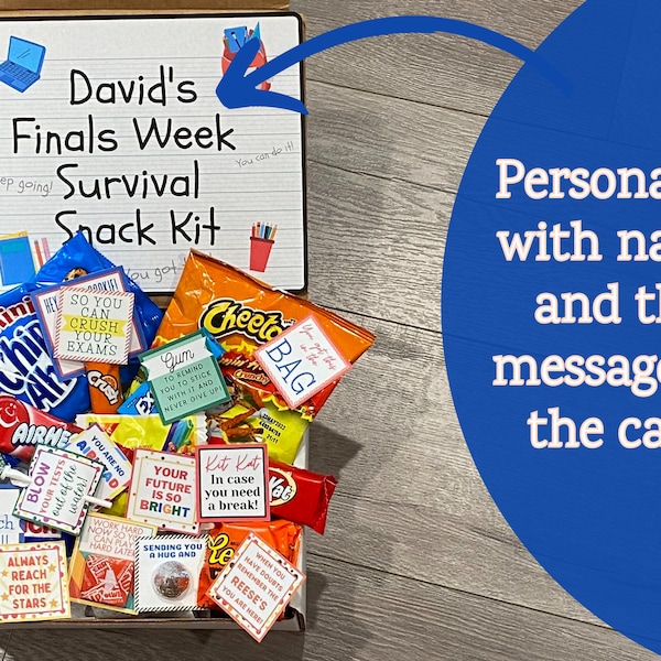 College Care Package Etsy