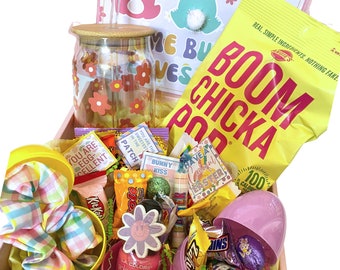 Easter Care Package for College Student, Easter Care Package, Easter Snack Box, Easter Gift for Her Woman Kids Him, Personalized