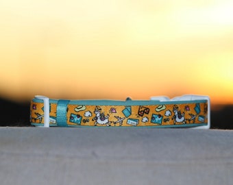 For the WanderLust Lovers - Dog Collar