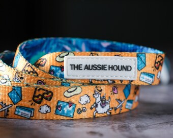 WANDERLUST X Magically Leafy - Dog Leash - Show of your passion for travel whilst you walk your precious best mate!