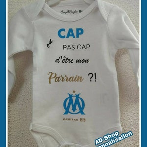 Bodysuit "cap or not cap to be..." personalized