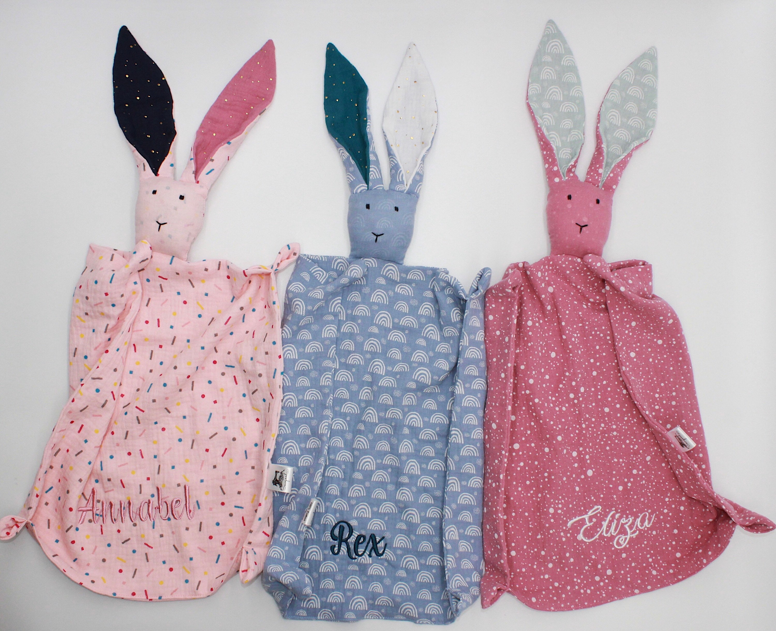 small muslin comforter