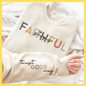 Los pasos fieles confían en el camino de Dios SVG PNG, citas cristianas png Motivacional Svg Love Yourself Svg Trendy manga svg png Religioso svg png