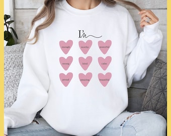 Affirmation SVG: Self Love, Positive Quote (Digital Download)