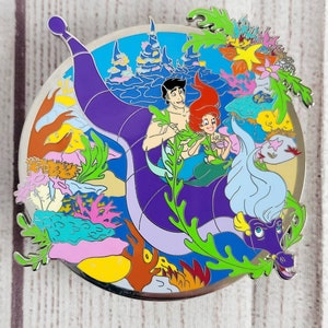 Disney&#39;s The Little Mermaid fantasy pim, Ariel and Eric with Stormy