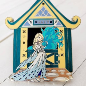 Elsa and Nokk fantasy pin, elsa pin horse barn