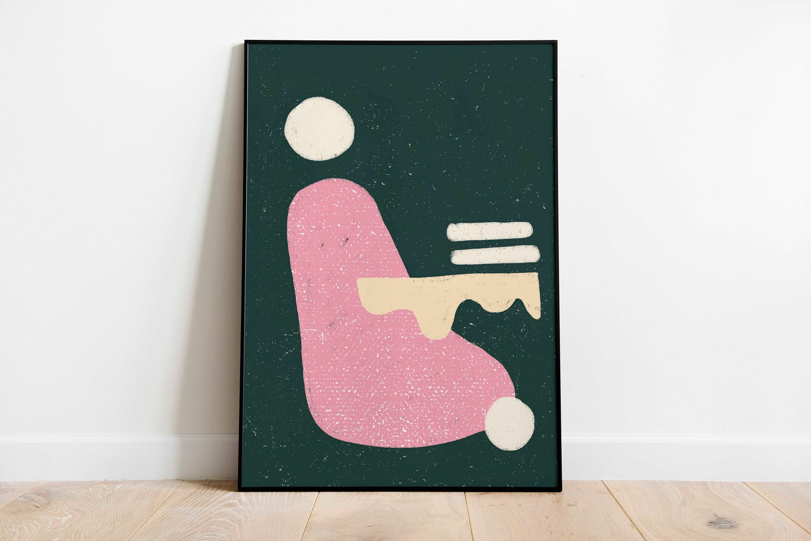 Set of 6 Mid Century Wall Art Minimalist Contemporary Etsy