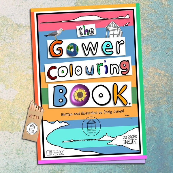 The Gower Colouring Book