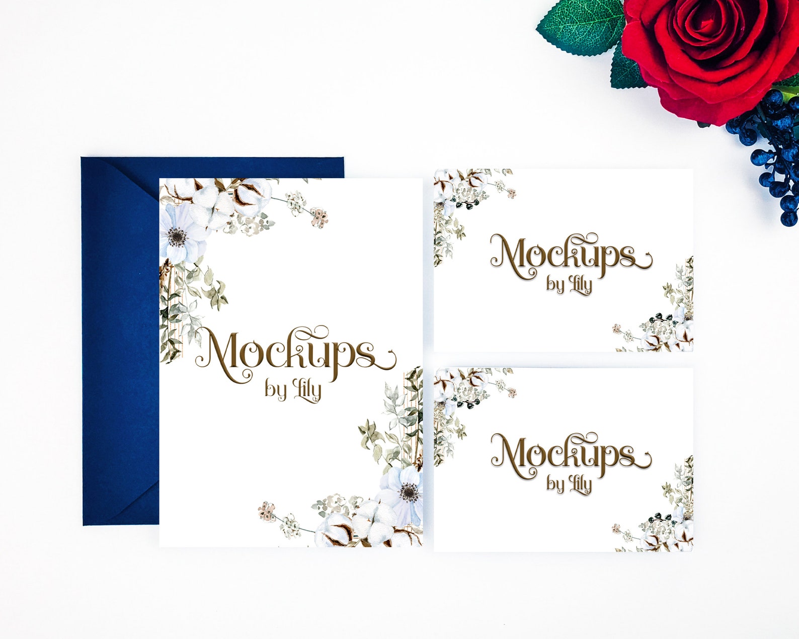Download Invitation Mockup Suite Instant Download Smart Object PSD | Etsy
