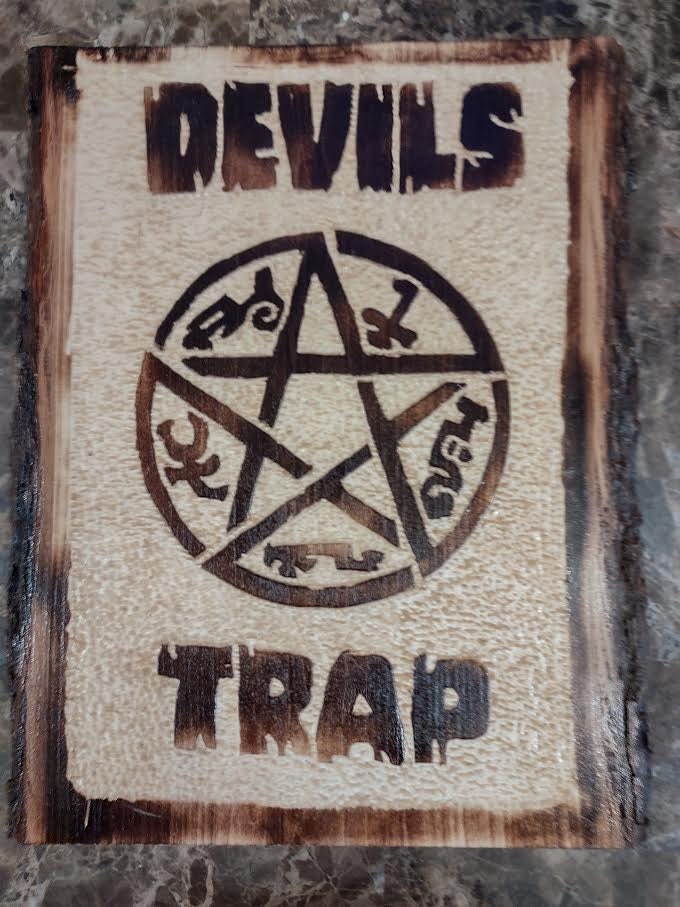 Devils Trap. Sign Devil's Trap (supernatural) - Etsy