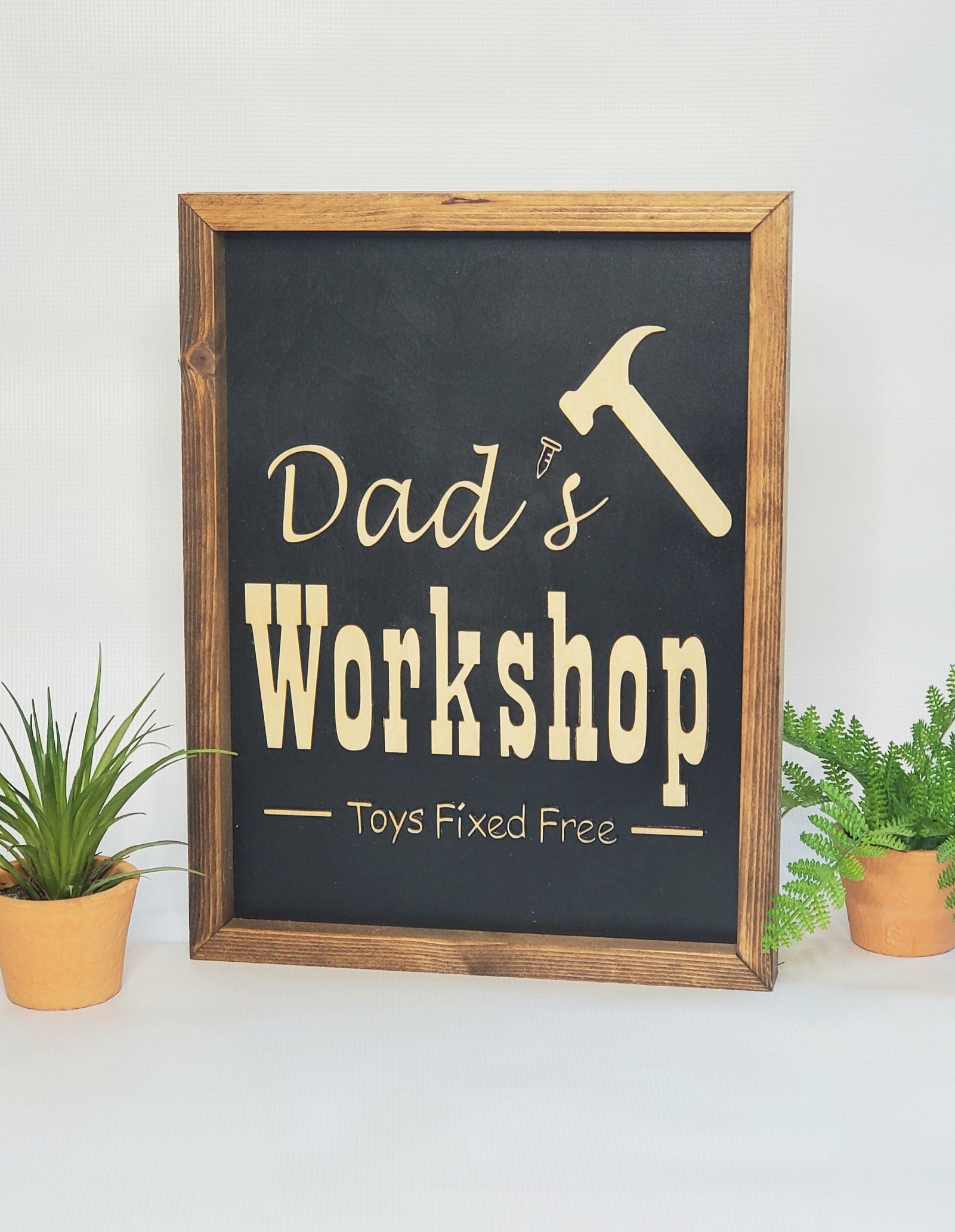 Dad's Workshop Gift Christmas for Him Holiday Gift | Etsy