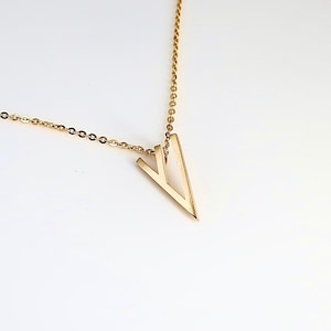 14k Gold Shin Pendant, Gold Jewish Pendant, Gold Necklace Pendant, Israel Jewelry, Jewish Gift