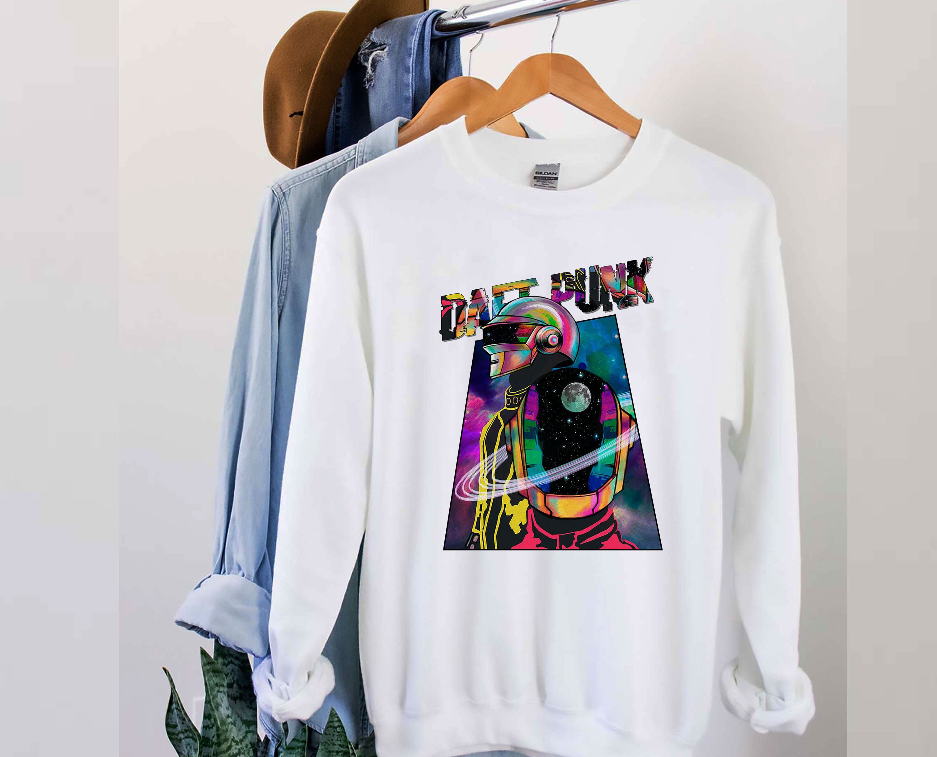 Daft Punk T-Shirt Vintage Alive Tour Shirt Dj Band Hoodie | Etsy