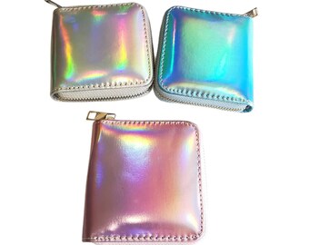 iridescent wallet