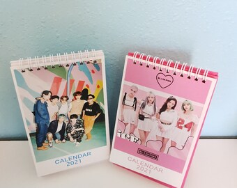 Kpop Calendar Etsy kalender 2021 versi kpop