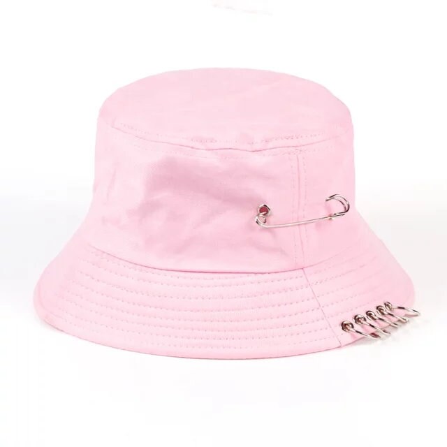 pink fisherman hat