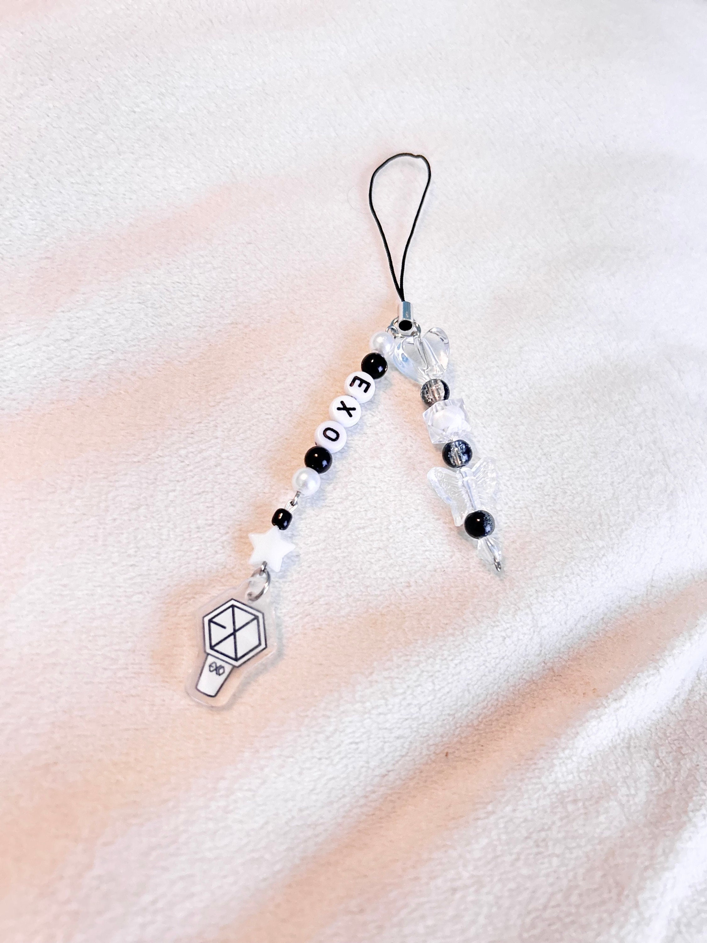 Exo Phone Charm Exo Keychain Exo Phone Strap Trendy Phone