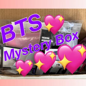 Boîte mystère BTS Boîte cadeau Kpop Boîte Kpop Boîte Kpop pour la Saint-Valentin