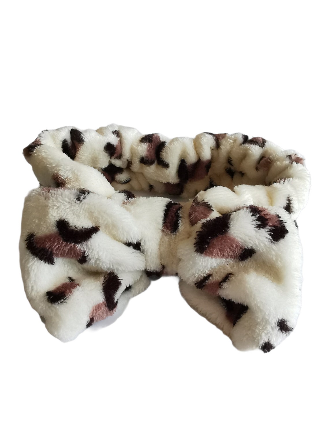 Leopard Spa Headband Animal Print Headbandface Wash Headband Etsy UK