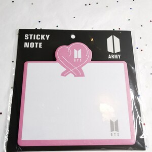 Sticky Notes Bts Twice Txt Seventeen Got7 Bts Memo Pads Sticky Notes ...