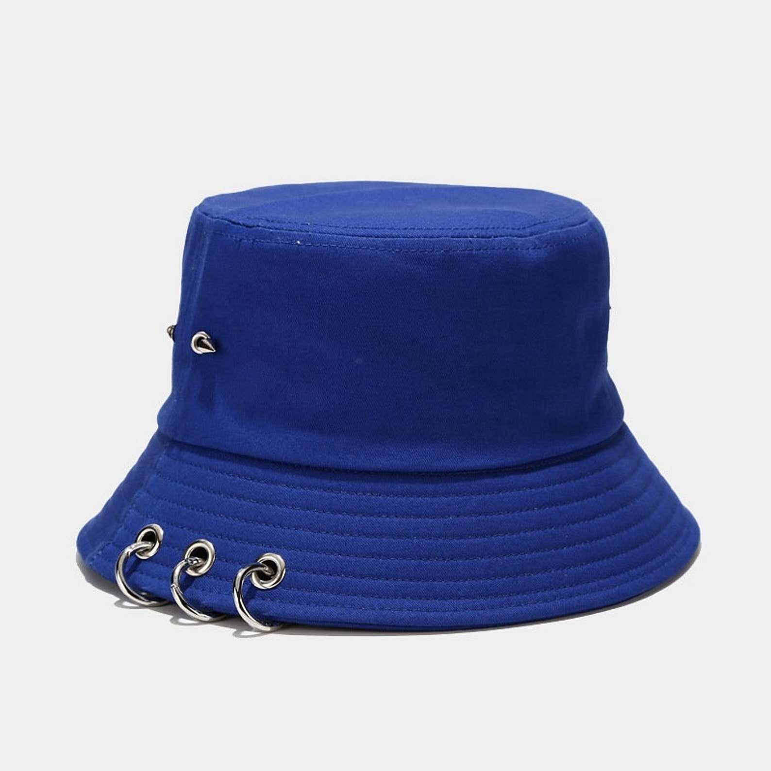 Stud Bucket Hat Korean Style Bucket Hat Etsy