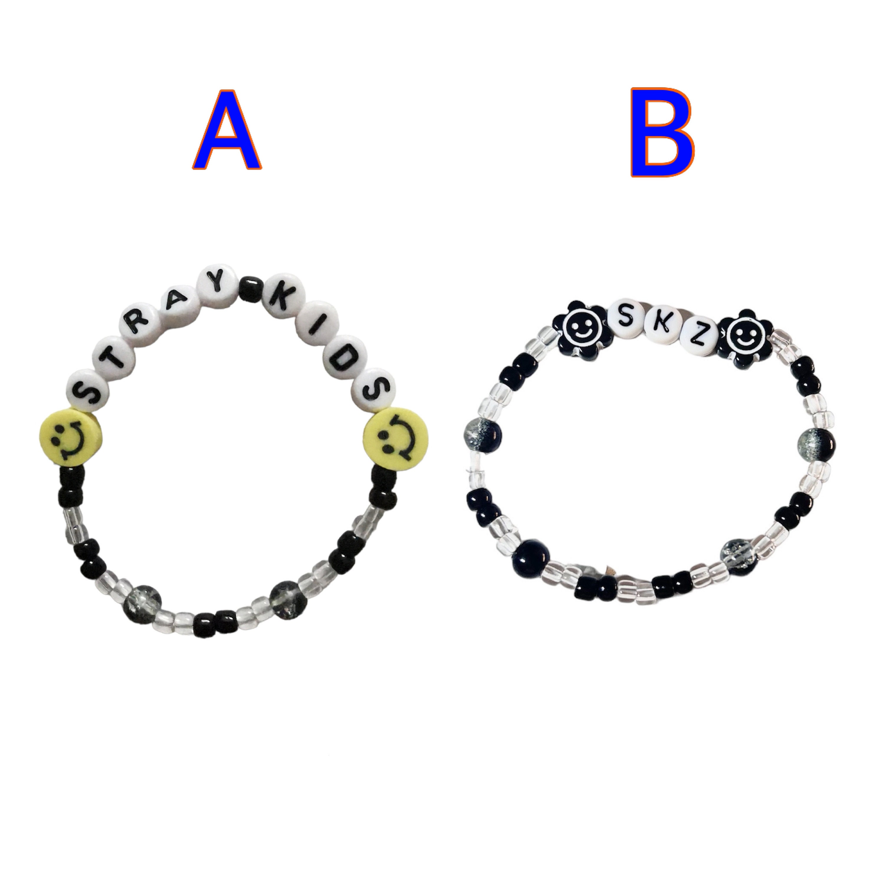 Personalized Kpop Bracelets Stray Kids Bracelet Beaded Bracelet