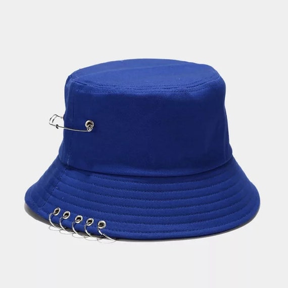 Buy Safety Pin Ring Bucket Hat Fisherman Hat Ring Hat Online in