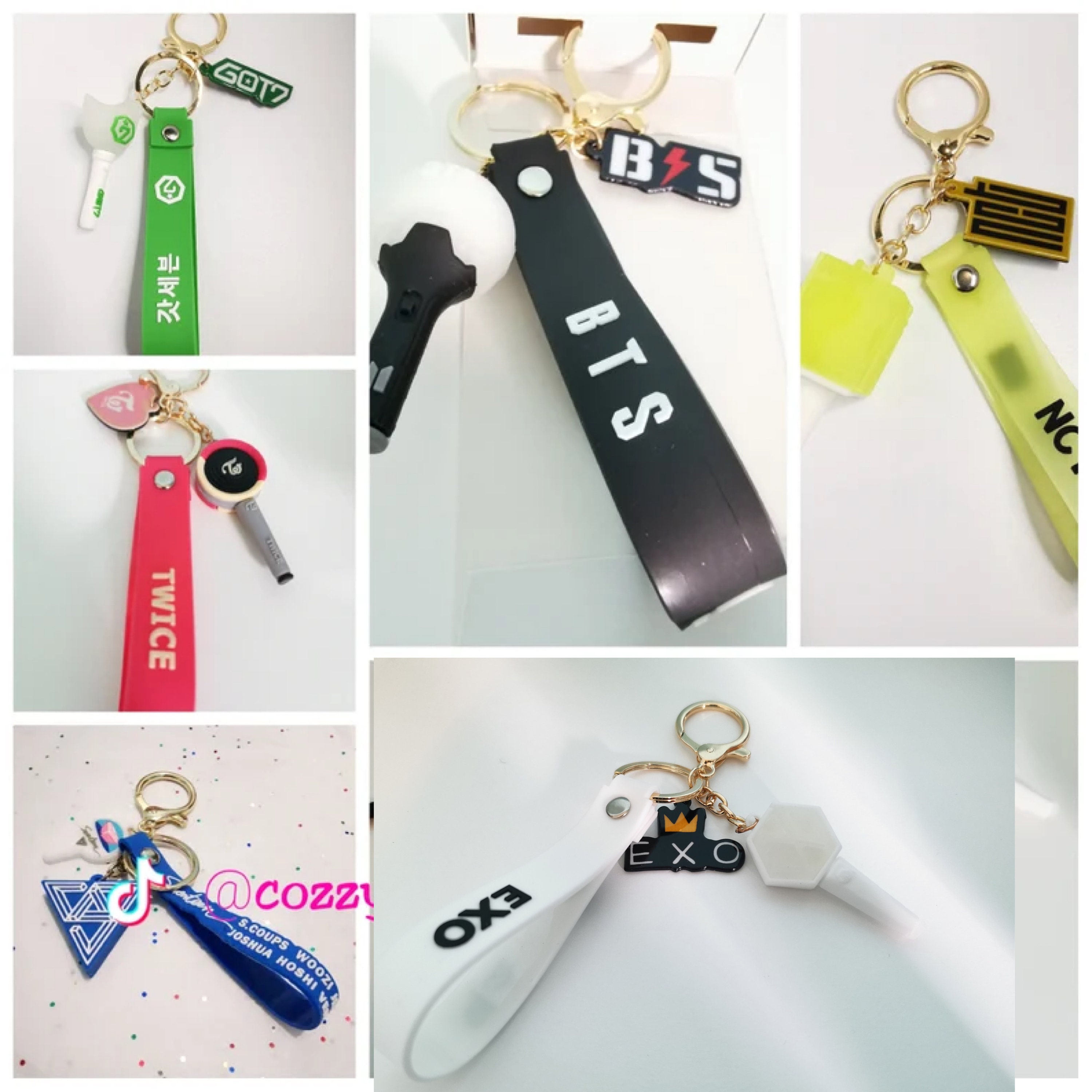 BTS Bangtan EXO Twice Seventeen NCT Got7 Txt Astro Treasure Porte cles Porte cles Etsy France