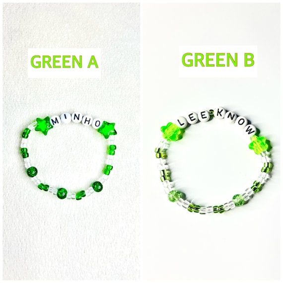 Personalized Kpop Bracelets Stray Kids Bracelet Beaded Bracelet