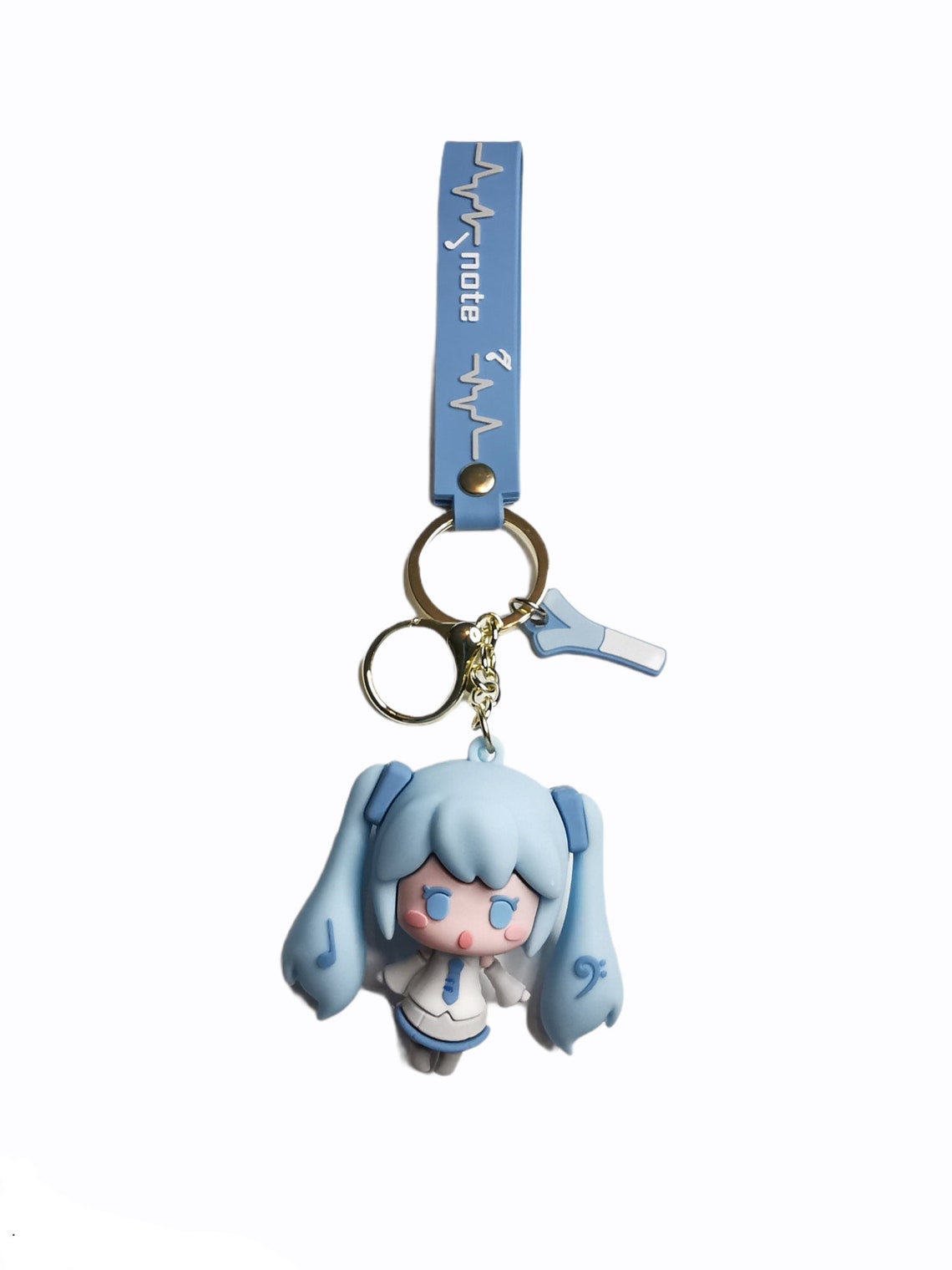 Hatsune Miku Keychain Miku Keyring Etsy