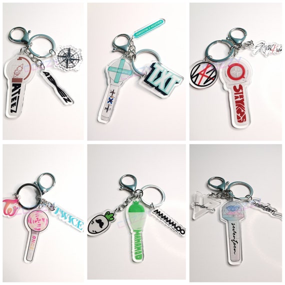 Kpop Keychain Stray Kids Keychain Ateez Keychain Mamamoo Keychain