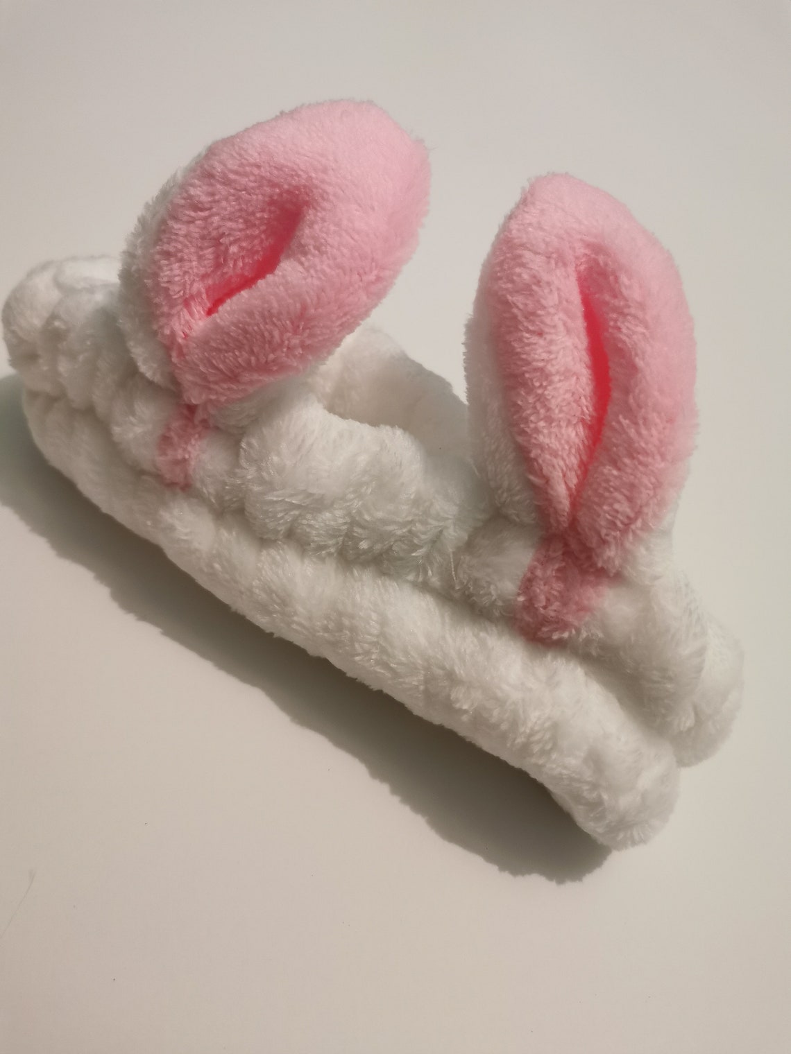 Bunny Headband Spa Headband Rabbit Beauty Headband Makeup | Etsy