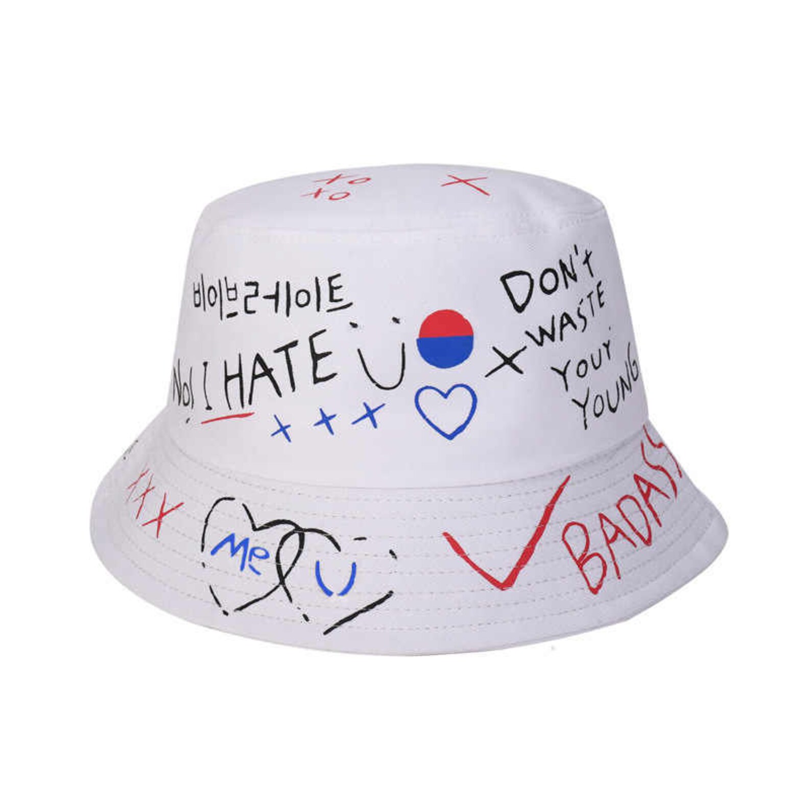 Korean Style Bucket Hat Etsy