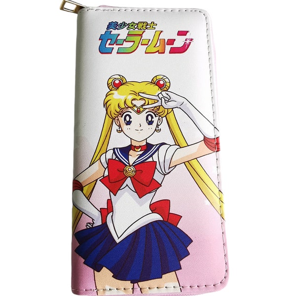 Sailormoon wallet sailor moon wallet sailor moon purse Anime wallet Anime purse