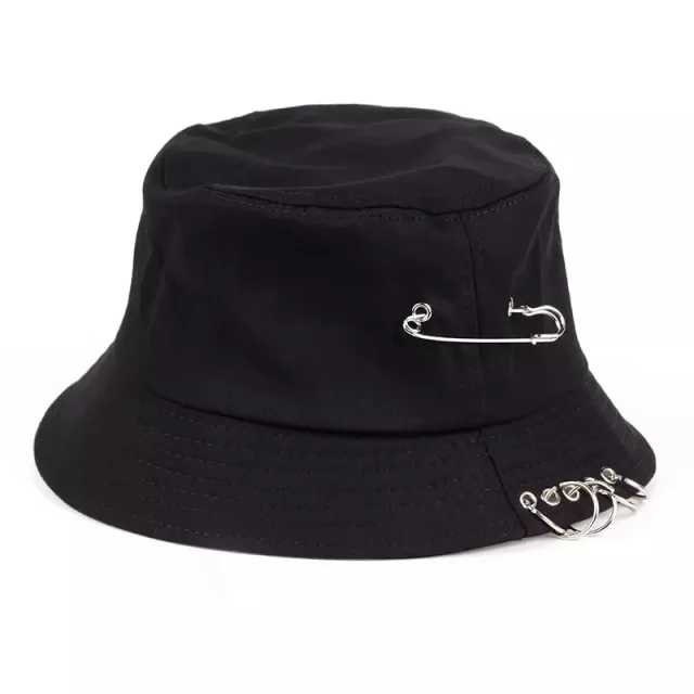 Buy Safety Pin Ring Bucket Hat Fisherman Hat Ring Hat Online in India 