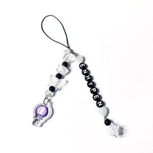 Enhypen Phone Strap Enhypen Keychain Enhypen Phone Charms Trendy Phone Charm Kpop Phone Charm