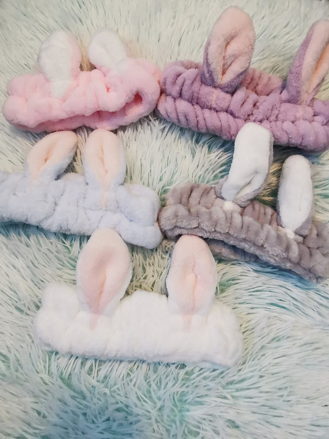 Bunny Headband Spa Headband Rabbit Beauty Headband Makeup Etsy