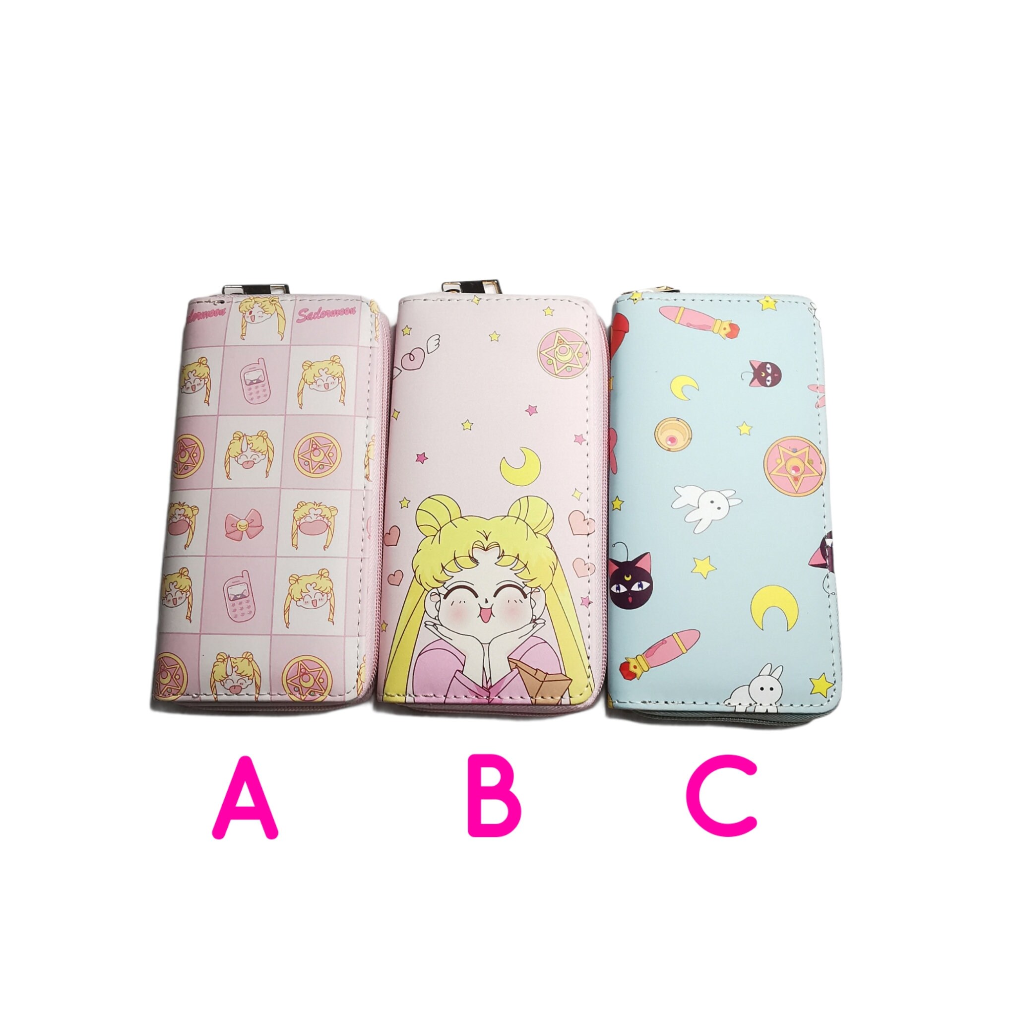 Sailormoon wallet sailor moon wallet sailor moon purse Anime wallet A…