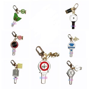 Kpop Metal Keychain Bts  Keychain Exo Keychain Seventeen Keychain Nct Keychain Stray Kids Keychain Twice Kpop Keyring